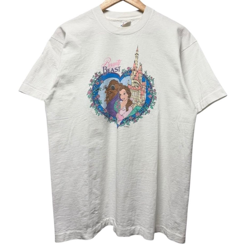 90S Beauty And The Beast T-Shirt Disney L