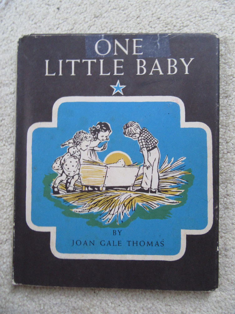One Little Baby by Joan Gale Thomas, Christmas Story, Counting, 1956