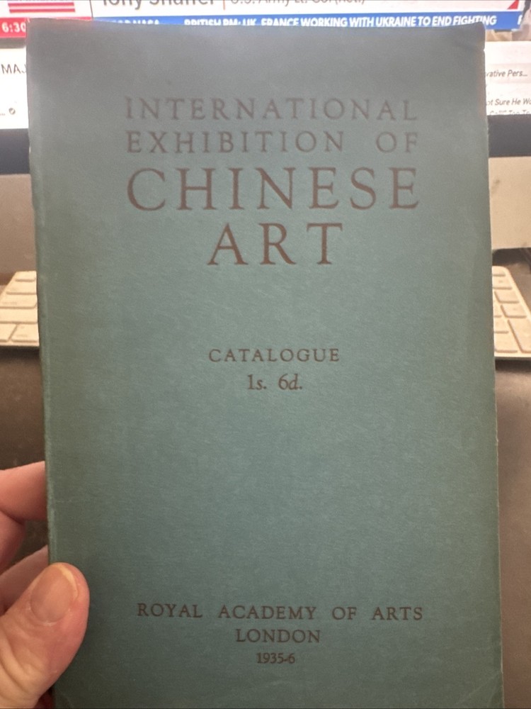 1935 International Exhibition of Chinese Art Catalogue, Royal Academy of Arts...-image