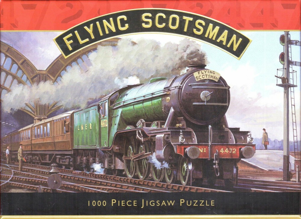 Otter House 1000 Piece Puzzle - Flying Scotsman