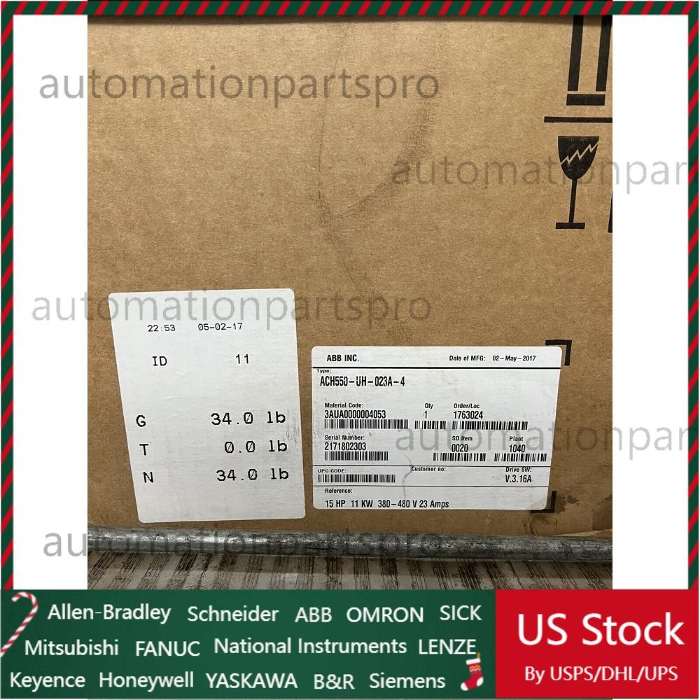 ACH550-UH-023A-4 ABB AC Variable Frequency Drive Brand New in Box No Keypad