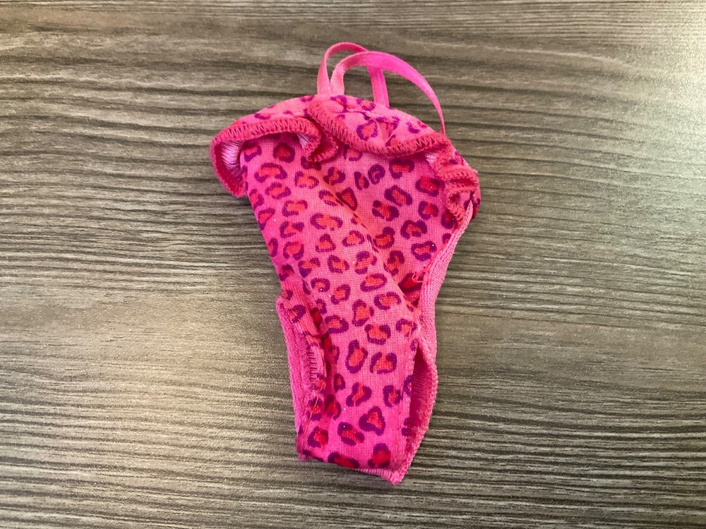 Vintage 1998 Mattel Barbie Doll Clothe Florida Vacation Swimsuit Set Lot # 1