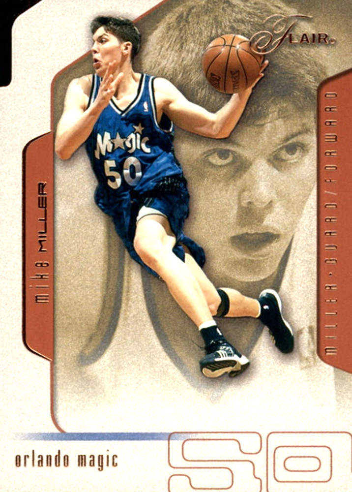 2001-02 Flair #47 Mike Miller Orlando Magic