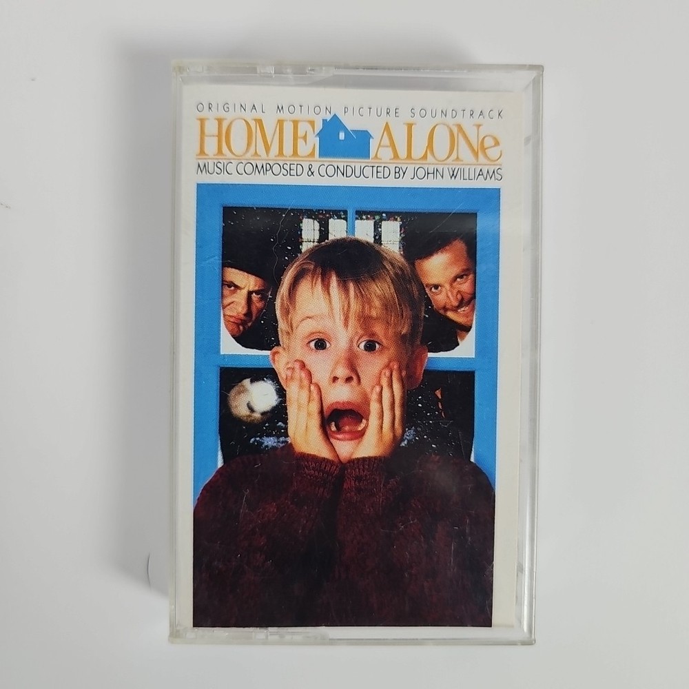 Home Alone movie Soundtrack cassette tape 1990 RARE John Williams