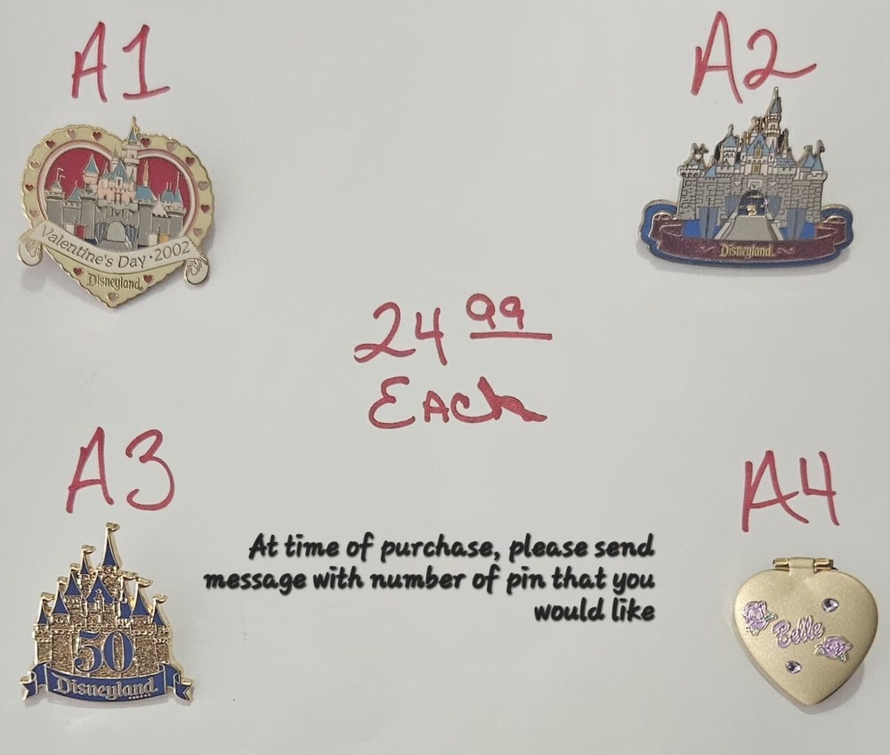 Disney WDW collectible trading pins sold separately 24.99
