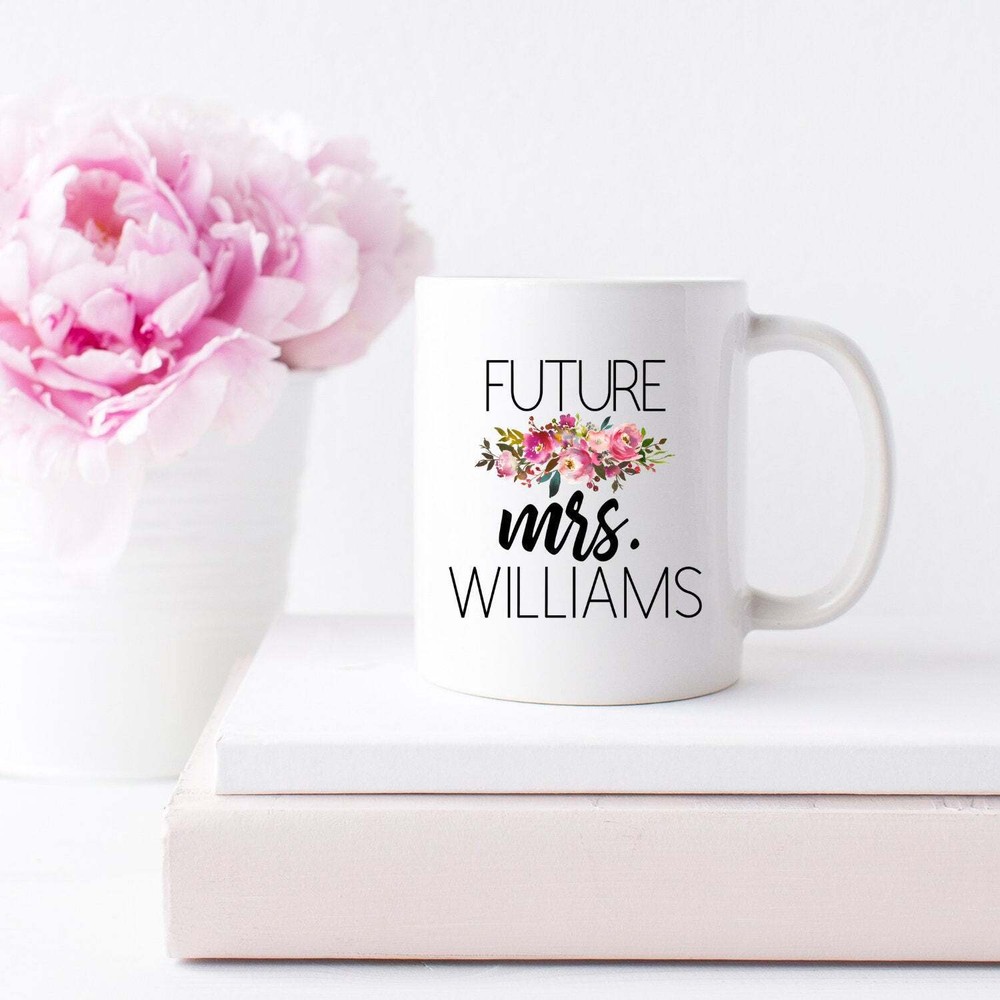 Future Mrs Mug Engaged Mug Engagement Mug Mrs Mug Bride Gift From Groom