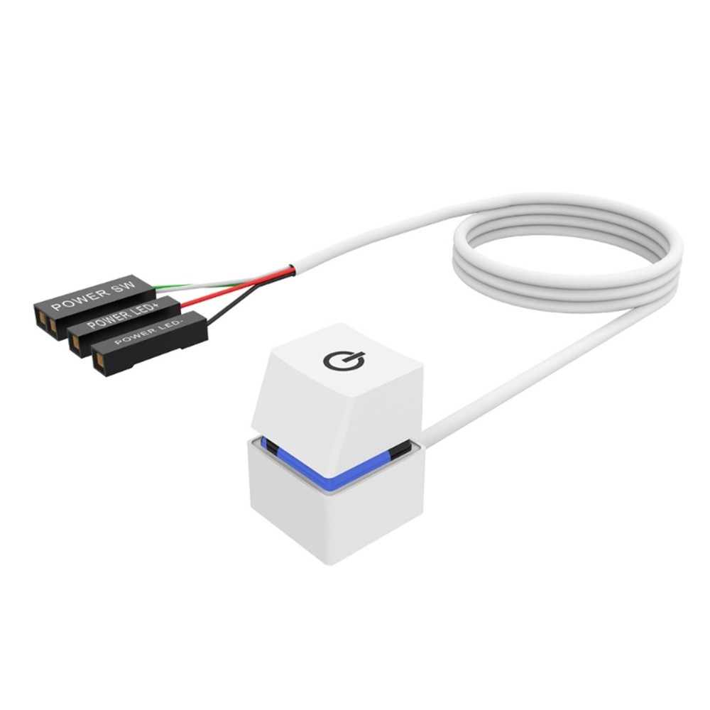 Colorful LED Power Button Switch with Quick Response for External Motherboard Control