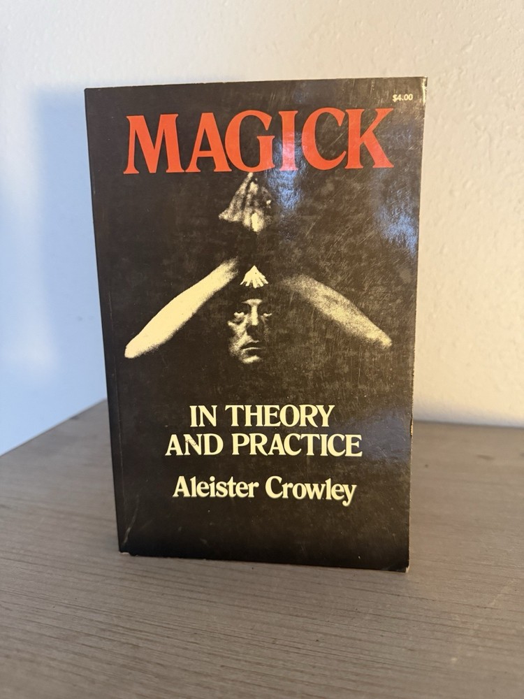 Magick In Theory Practice Crowley 1976 Dover SC + 1971 Realist Insert Rare