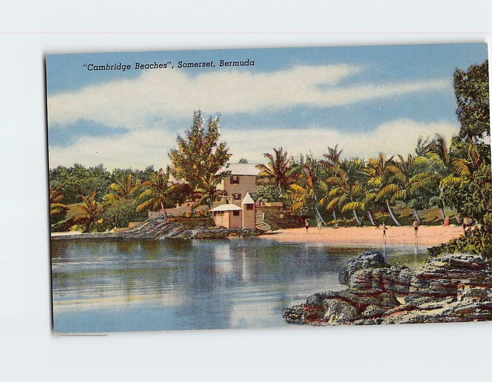 Postcard Cambridge Beaches Somerset Bermuda British Overseas Territory