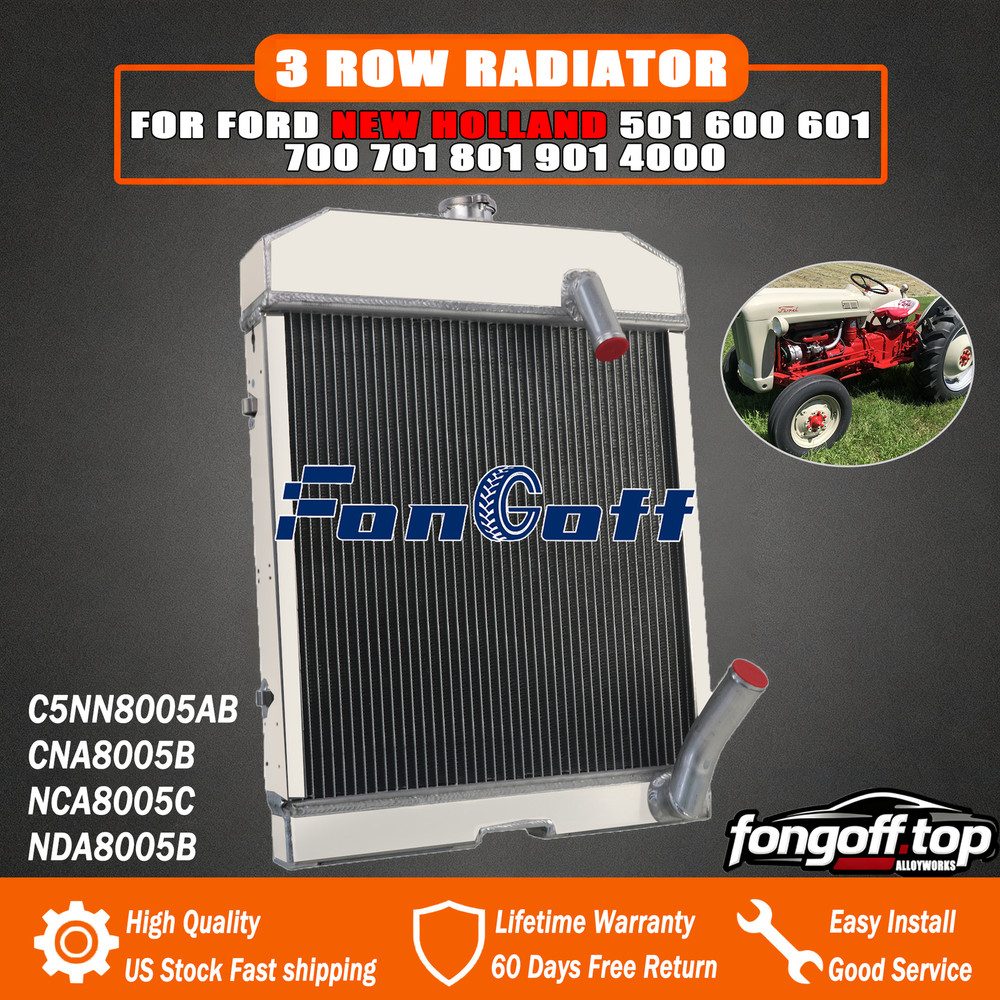 Radiator For Ford New Holland NAA Jubilee 501 600 700 900 800 2000 C5NN8005AB