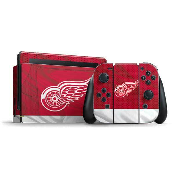 NHL Detroit Red Wings Nintendo Switch Bundle Skin