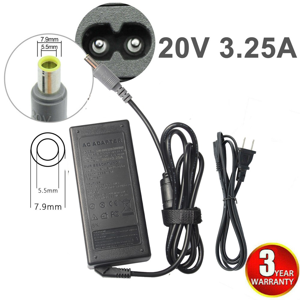 65W 20V Ultraport AC Adapter Power Supply for Lenovo ThinkPad X Series CLG