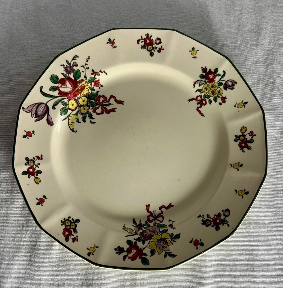 set of 3 Royal Doulton China Old Leeds Sprays pattern 10