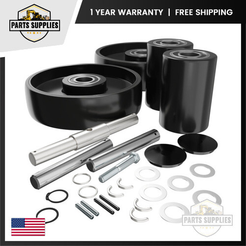 Complete Wheel Kit for ECO I-55 Pallet Jack Lift Truck Replacement