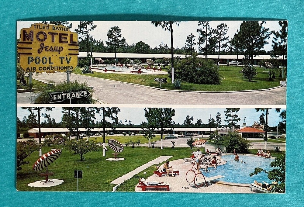 JESUP Georgia GA Motel Jesup Postcard