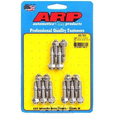 Arp 400-7604, Set of 14 Polished Stainless Steel S/S Valve Cover Stud Kit 6Pt. (