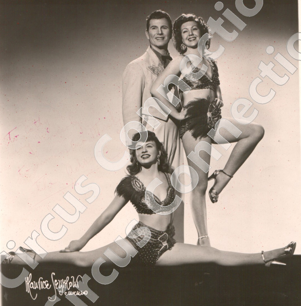 Vintage Maurice Seymour Performing Trio Photograph 8