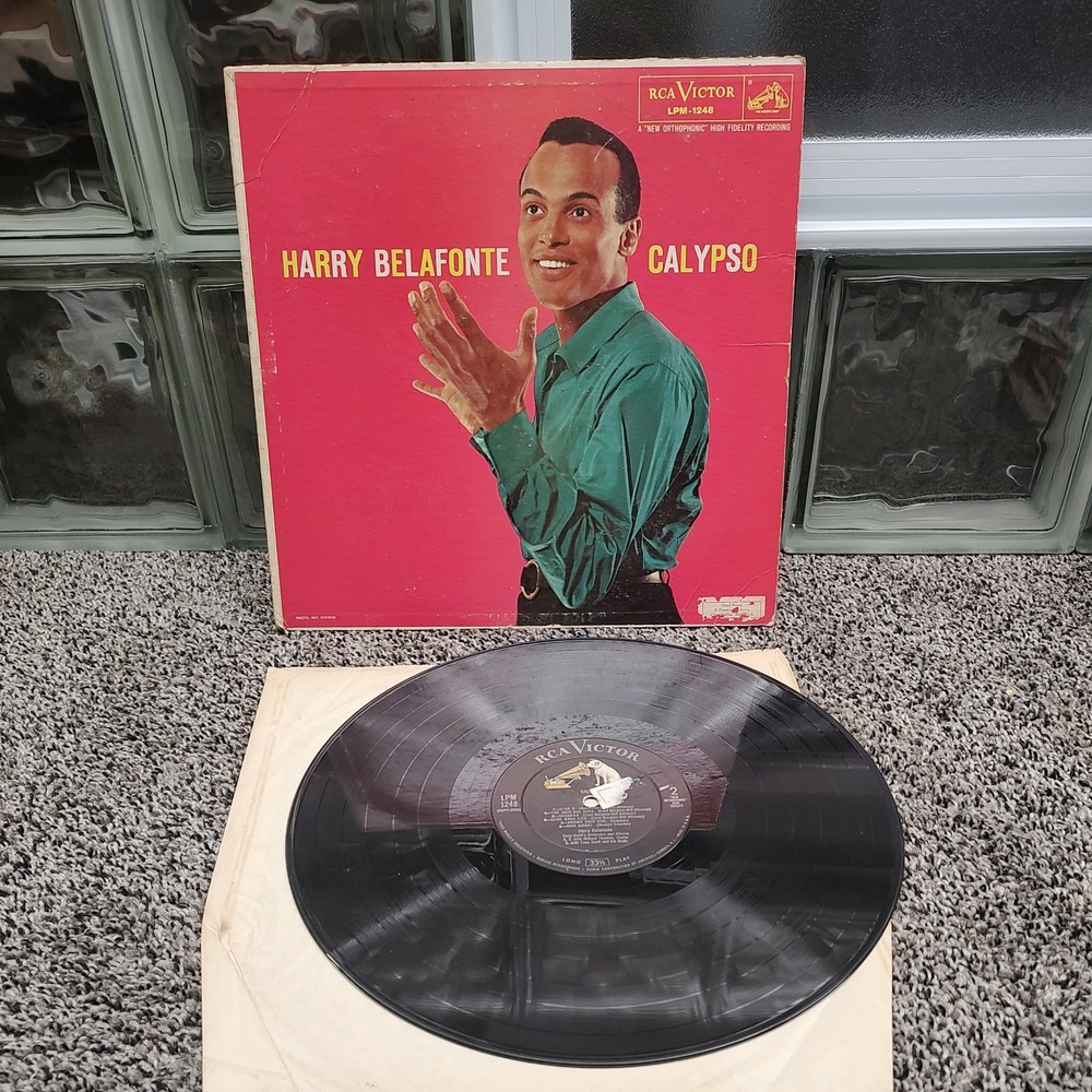 Harry Belafonte - Calypso Lp (RCA Victor LPM-1248) (day-o-) vintage vinyl 1956