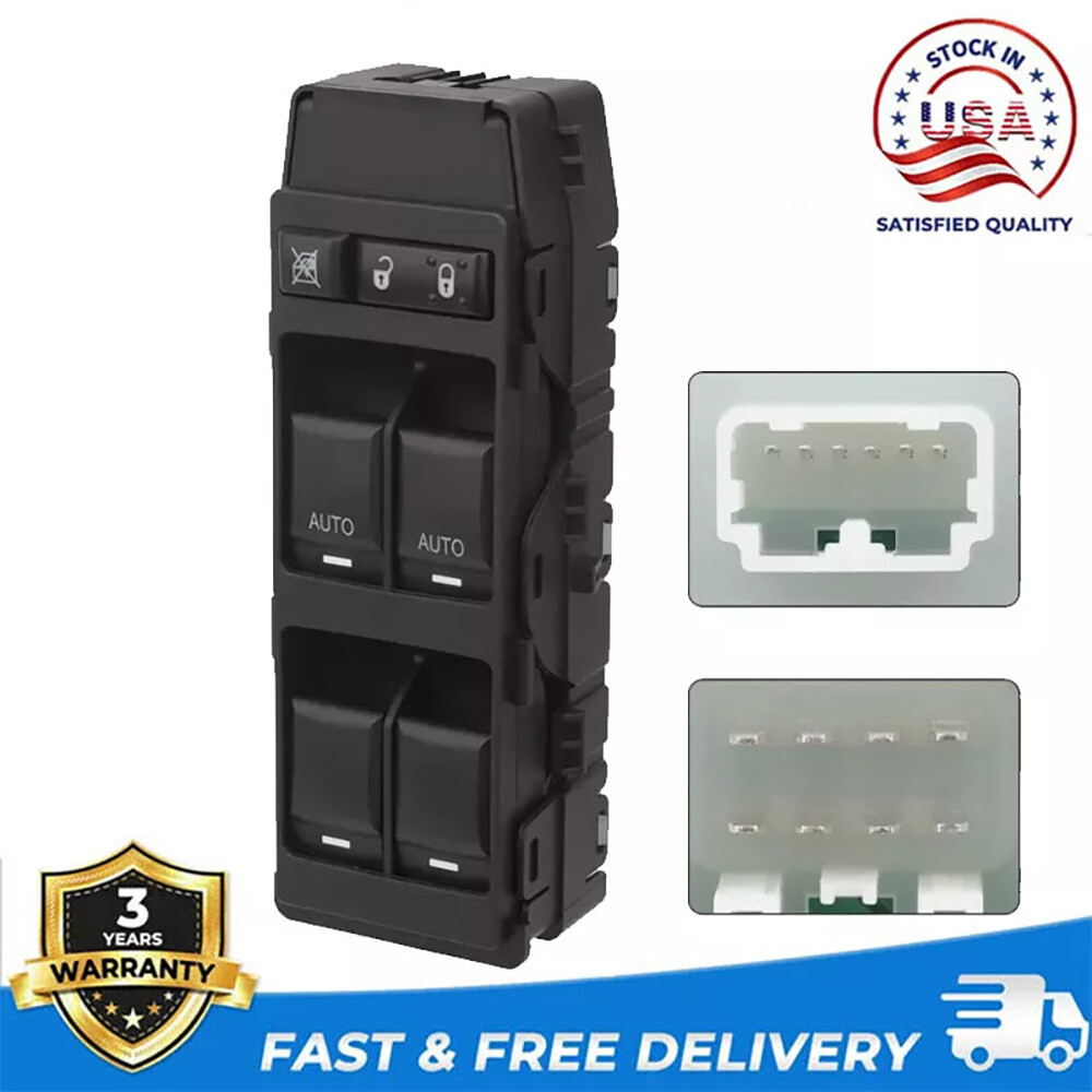 4602781AA Power Window Switch Master Left Driver Side for Chrysler Dodge Jeep