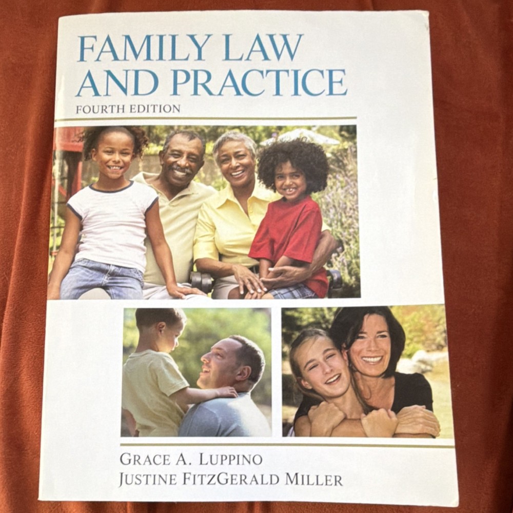 Family Law and Practice Fourth Edition by Luppino & FitzGerald Miller Book