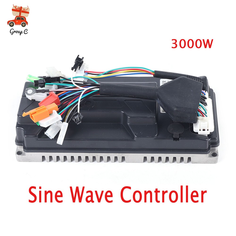 Sine Wave Controller 3000W 60V-72V Big Power E-Bike Brushless Motor Sensor New