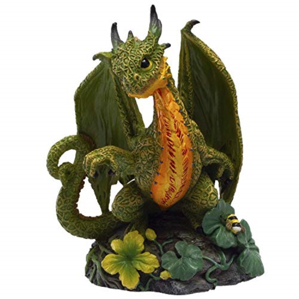 Cantaloupe Dragon Figurine by Stanley Morrison