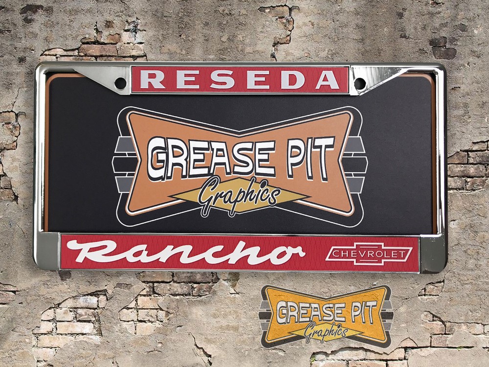 Rancho Chevrolet Reseda License Plate Frame