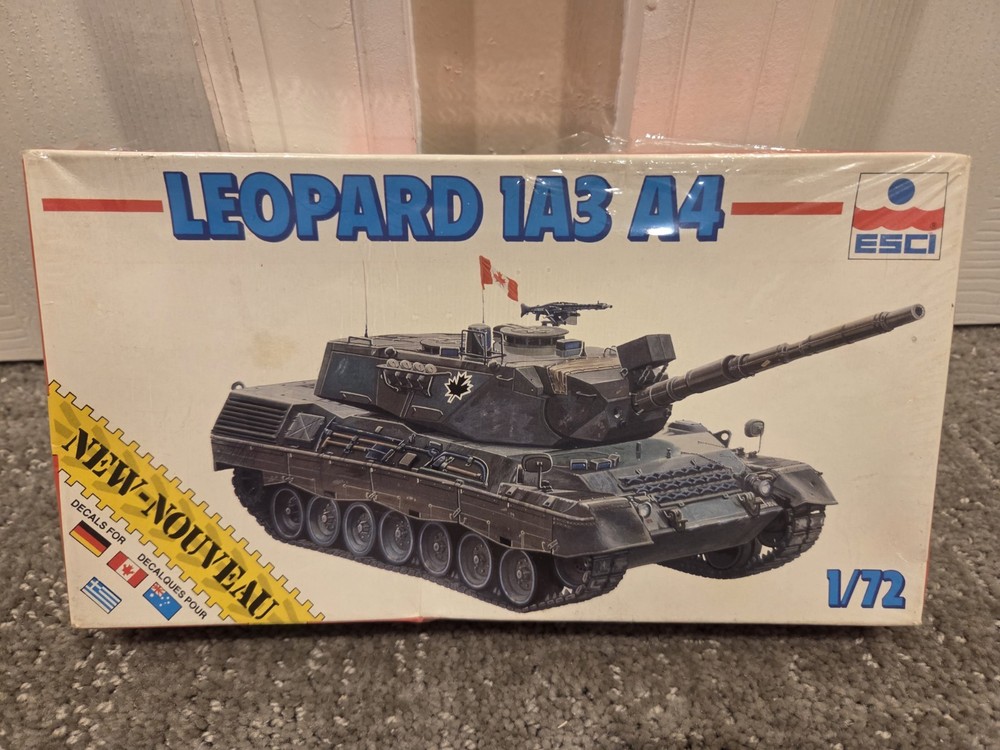 ESCI Leopard 1A3-A4 1:72 Scale Model Kit No 8302 - SEALED