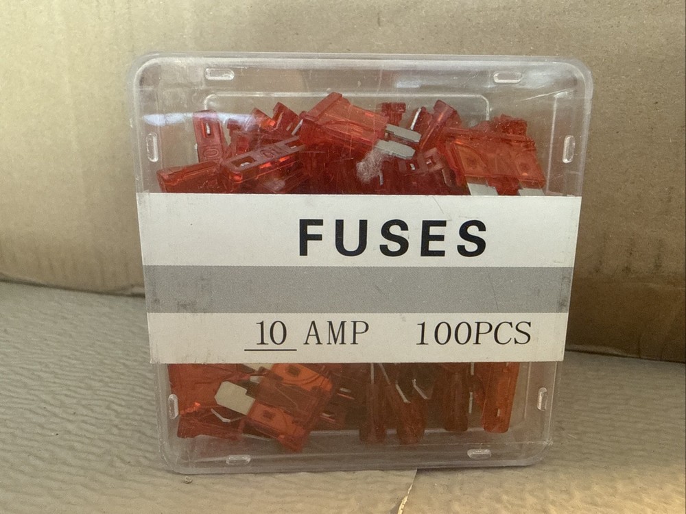 100pcs 10amp Fuses
