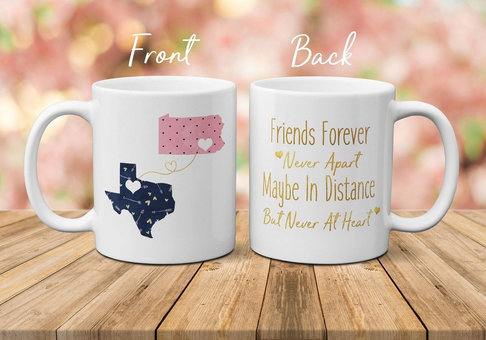 Moving Mug For Friend Best Friend Moving Mug Moving Away Mug Long Distance Mug