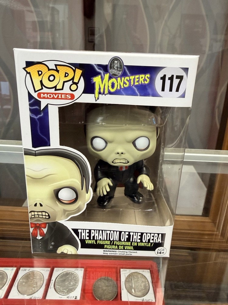 Funko Pop! Vinyl: Universal Monsters - Phantom Of The Opera #117 w/protector