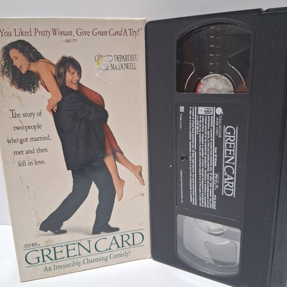 Green Card (VHS, 1991)