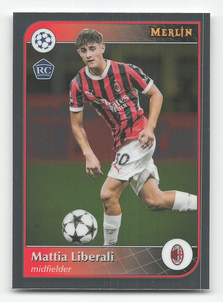 2024-25 Merlin UEFA Club Competitions #108 Mattia Liberali