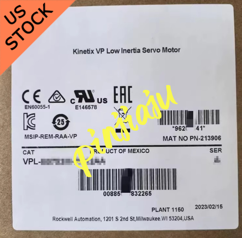 With Warranty VPL-A0753C-CJ12AA Brand NEW Servo Motor US Stock Fast Free Ship