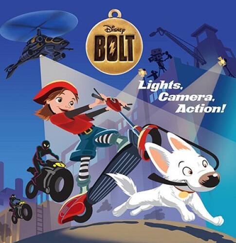 Disney Bolt Lights Camera Action Paperback by RH Disney - Very Good