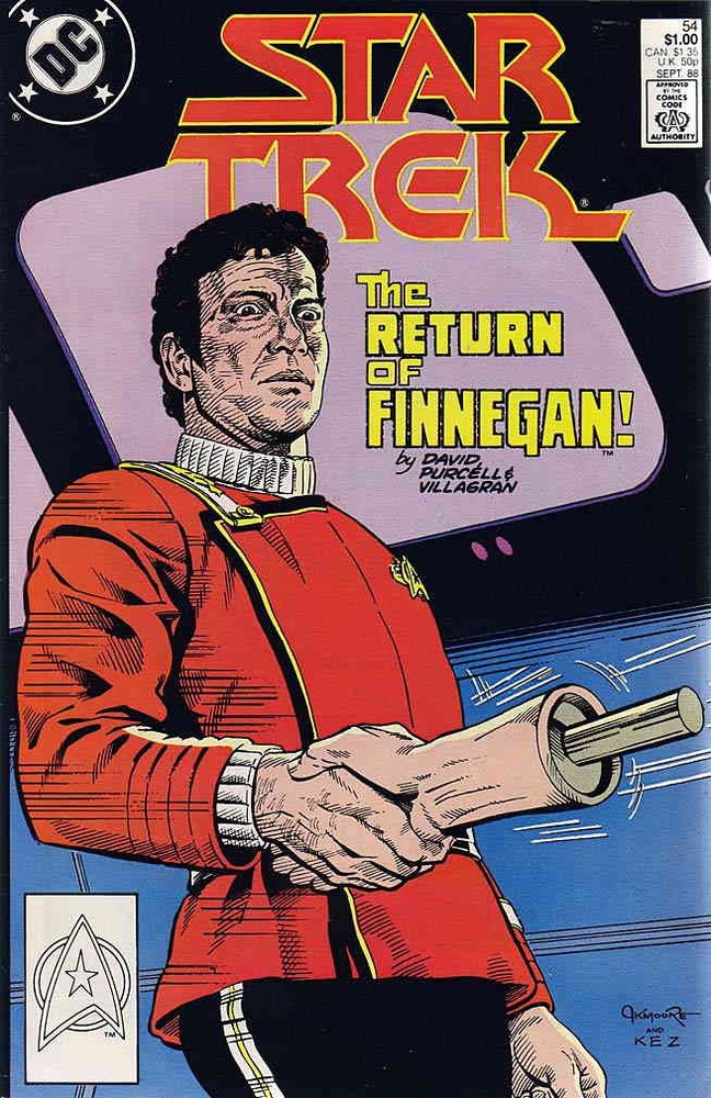 Star Trek (3rd Series) #54 FN; DC | Peter David - we combine shipping