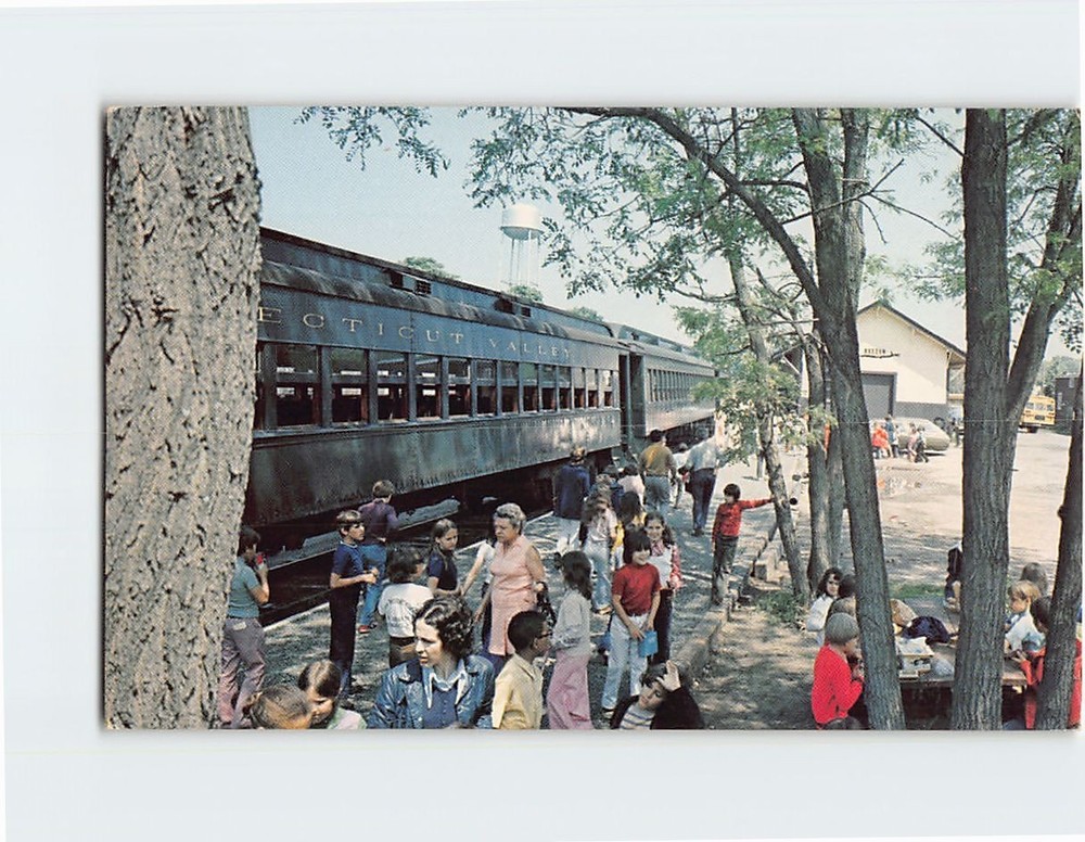 Postcard Valley Railroad Essex Depot Essex Connecticut USA