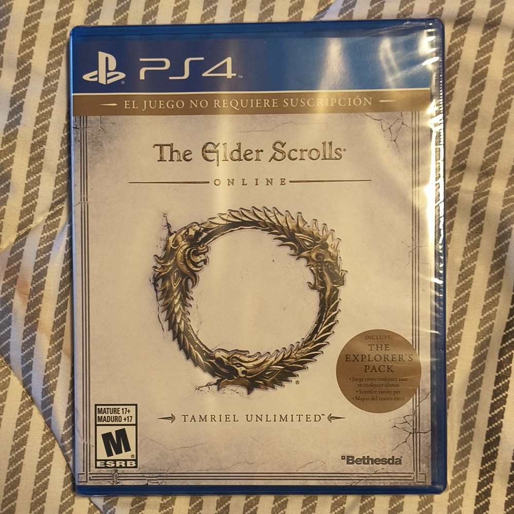 Bethesda The Elder Scrolls Online Tamriel Unlimited Explorer’s Pack PS4 M NTSC