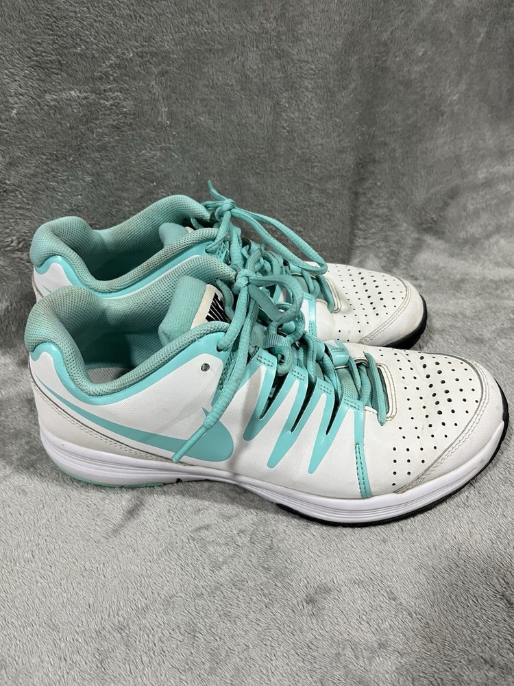 Nike Court Air Zoom Vapor Pro /White Blue 531713-103Women's Tennis Size 8