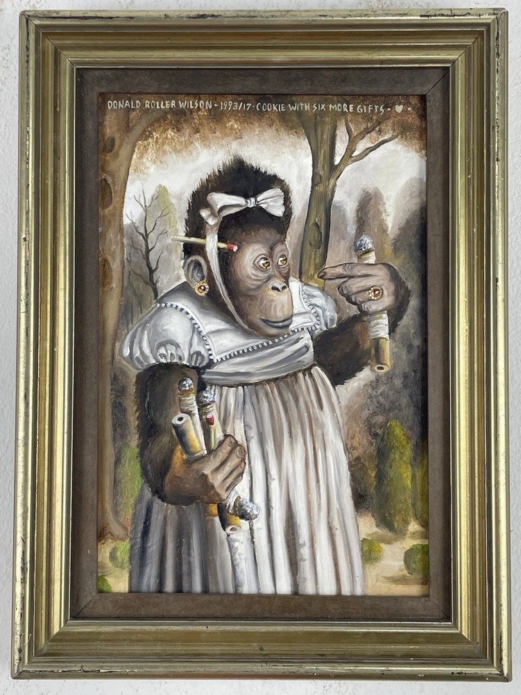 Donald Roller Wilson Oil On Canvas (Handmade) signed and Framed