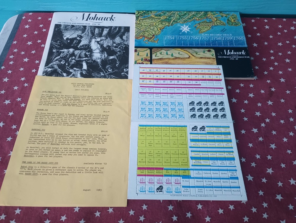 Mohawk Aulic Council Unpunched Copy Bag n Box