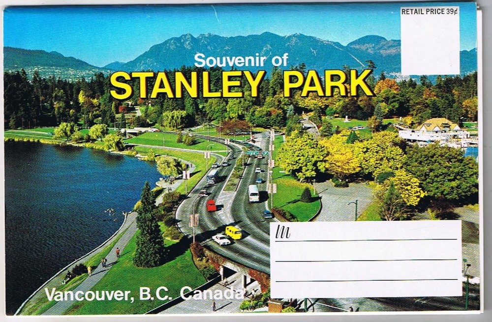 Postcard Booklet Souvenir Of Stanley Park Vancouver British Columbia 12 Views