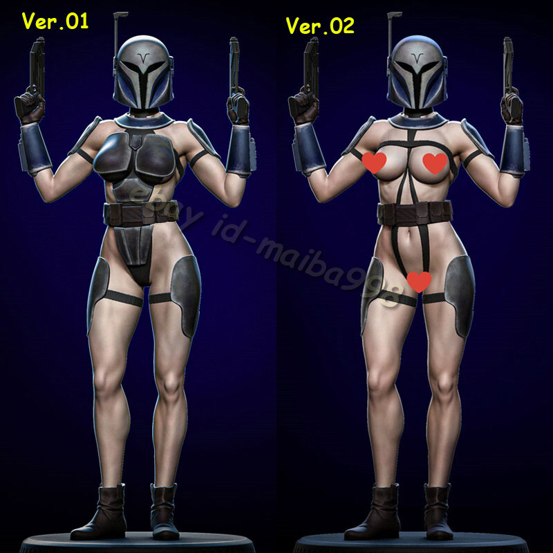 3D Print Bo-Katan Kryze Garage Kit Figure Model Kit Unpainted Unassembled GK