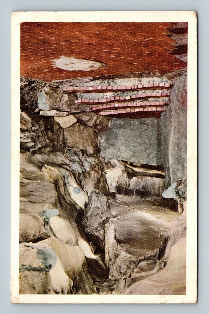Cobleskill NY, Howe Caverns Titan's Temple Bridal Altar Chrome New York Postcard
