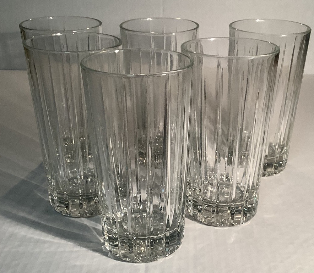 Mikasa Illusion Executive Highball Glasses Set of 6 -