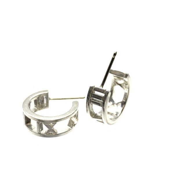 Tiffany Atlas Hoop Earrings in 925 Silver for Women