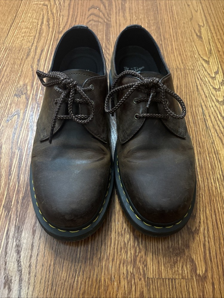 Doc Dr Martens Men's Lace-Up Shoes, Brown, Size 12 US 46 EU