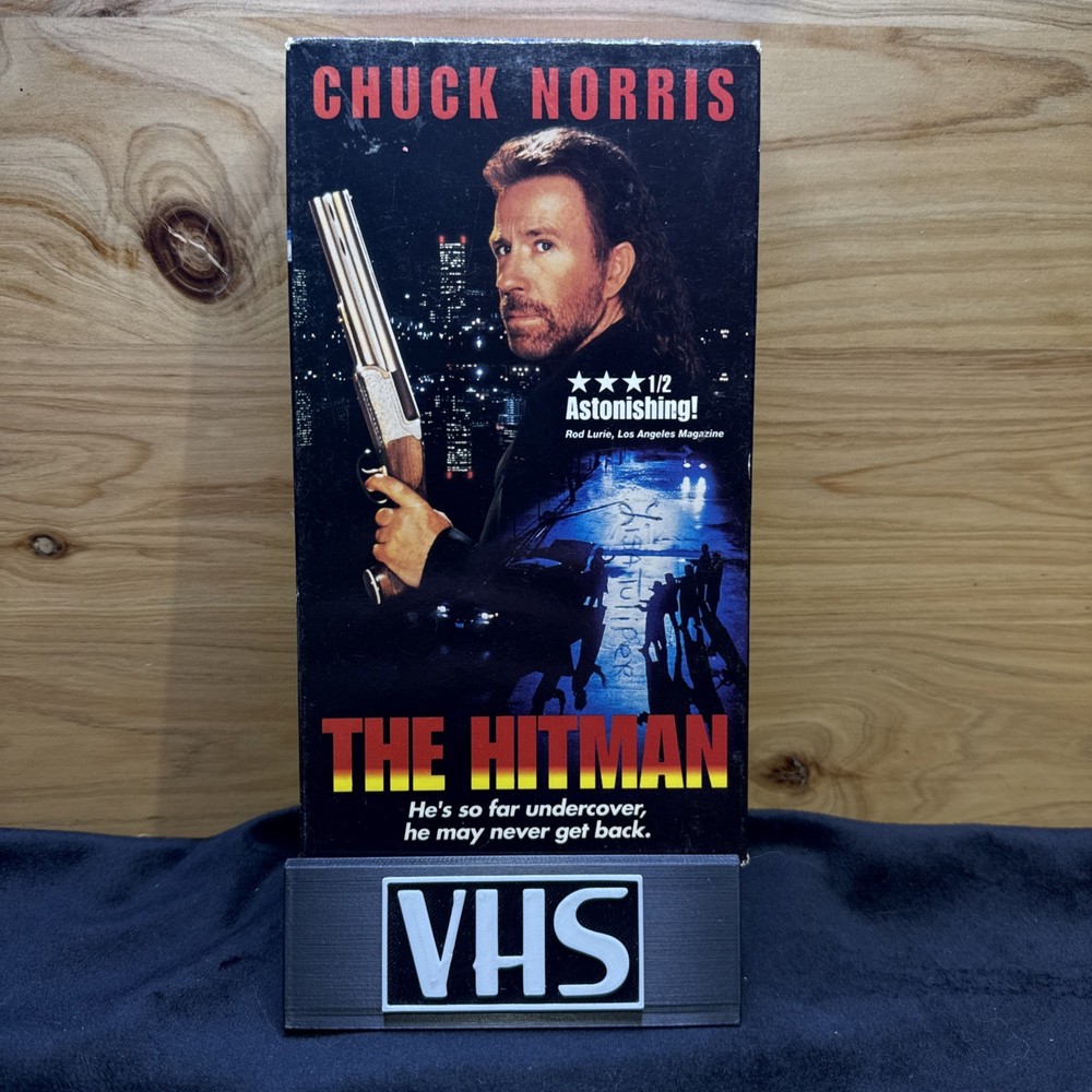 The Hitman (VHS, 1992) * Buy 2 Get 1 Free - Bundle Shipping Discount