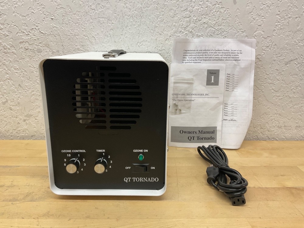 Queenaire technologies 1 speed white non hepa air purifier covers 6000 sq ft