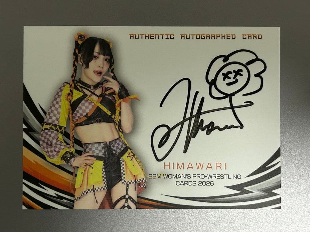 HIMAWARI BBM 2026 TJPW Women's Pro Wrestling Autograph Card Limited Edition